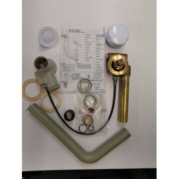 Wannenfüll- und Ablaufgarnitur weiß