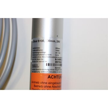 G-U Eltral S100, 200mm, Hubkraft 1000N, 24V DC/0,8A