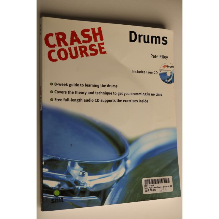 CRASH COURSE DRUMS - arrangiert für Schlagzeug - mit CD