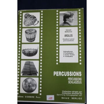 Gerard Berlioz Argillos Quatur pour Percussion