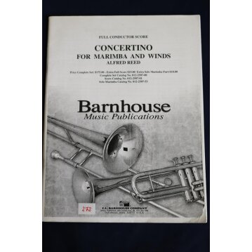 Concertino for Marimba and Winds