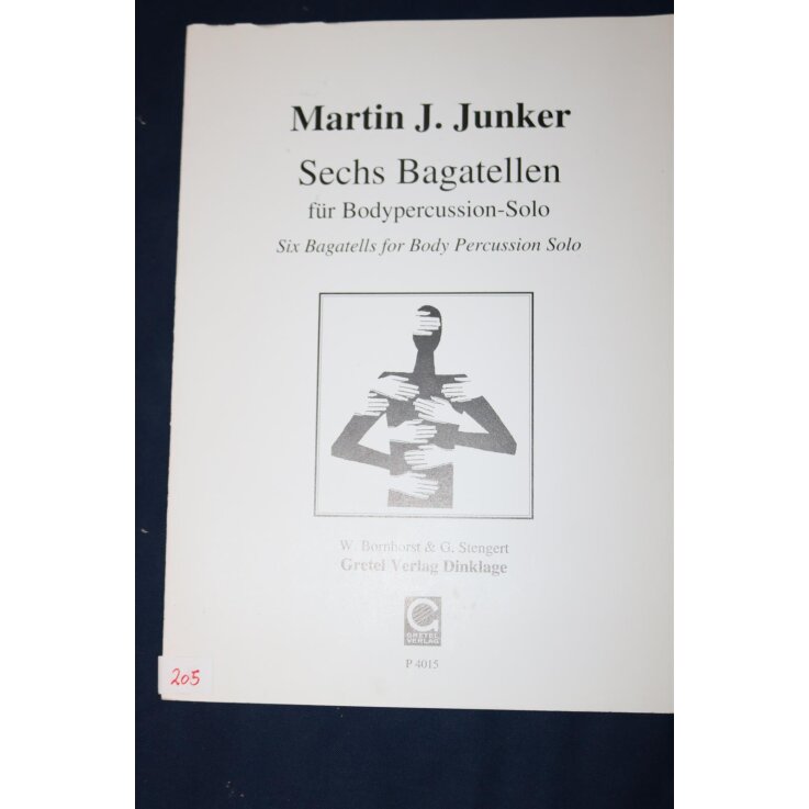Martin J. Junker Sechs Bagatellen