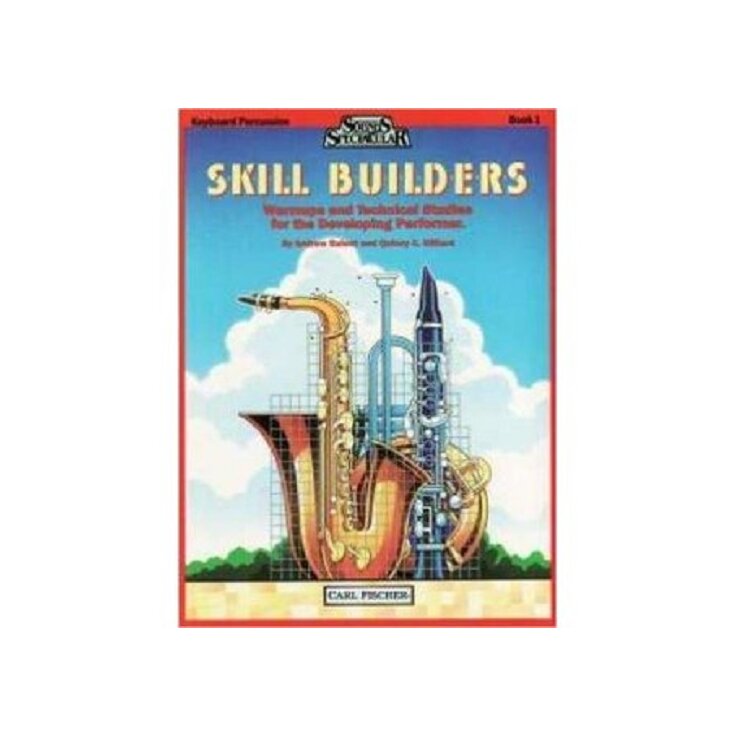 Skill Builders Book 1 Percussion - by Andrew Balent and Qinci Hilliard