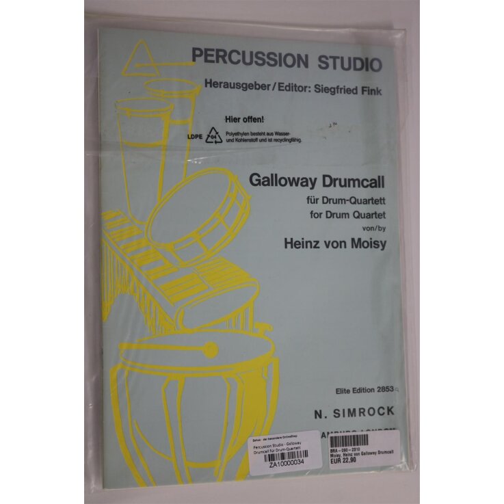 Percussion Studio - Gslloway Drumcall für Drum-Quartett