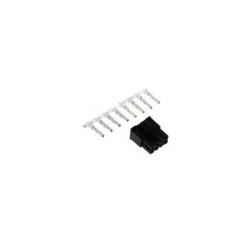 Phobya ATX Power Connector 8Pin Stecker inkl. 8 Pins - Black