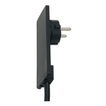 Schutzkontakt-Stecker EVOline Plug, extraflach