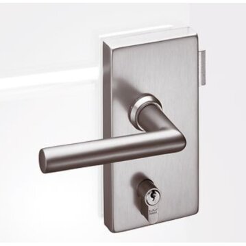 Glastürschloss Junior Office Classic Schloss, eckig...