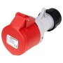 SCHRACK CEE-Kupplung, 5-polig, 16A, 400V, IP44