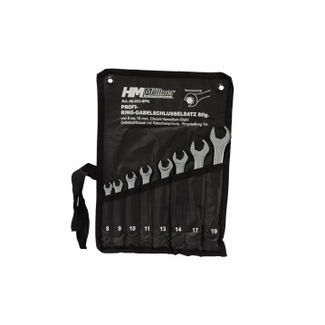 HM-M&Uuml;LLNER Ring-Gabelschl&uuml;sselsatz, 8-tlg., 8...
