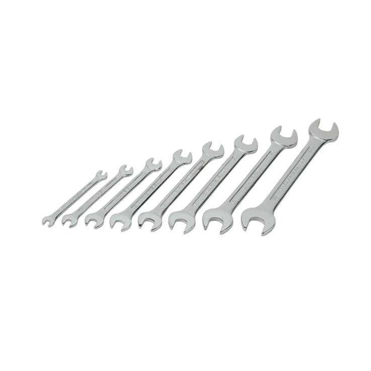 HM-MÜLLNER Gabelschlüsselsatz, 8-tlg., 6 bis 22 mm