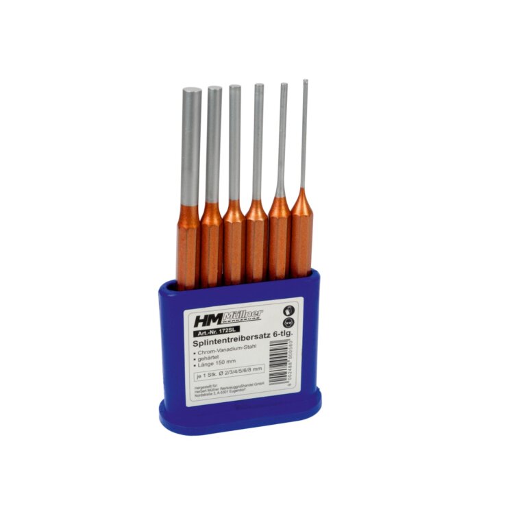 HM-MÜLLNER Splintentreibersatz, 6-tlg.