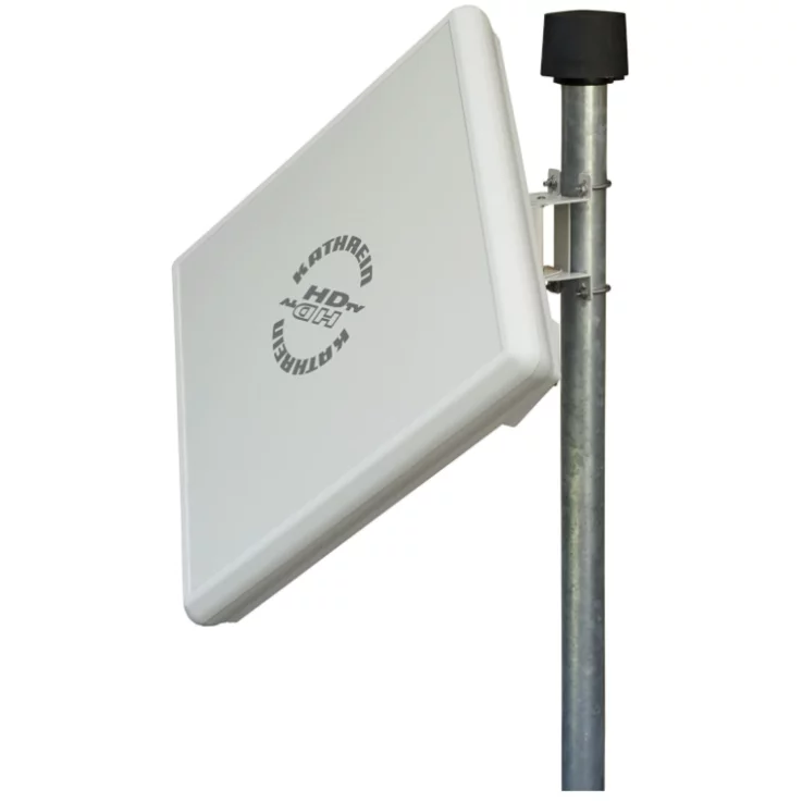 KATHREIN BAS 65 Flachantenne stationär mit Twin-Universal-LNB