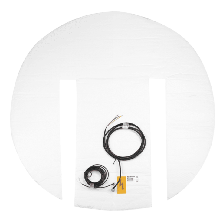 KATHREIN CAS 120 H Offset-Parabolantenne, inkl. montierter Heizmatte ESO 120 H, weiß, Ø 120 cm