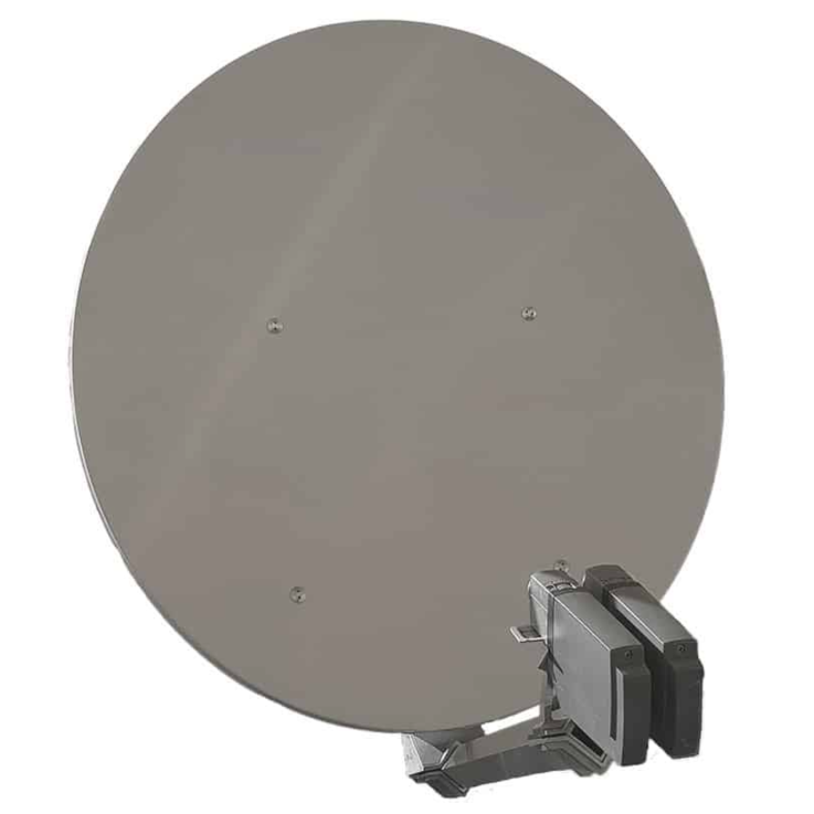 KATHREIN CAS 124 Professionelle SAT-Antenne, Aluminium-Ausführung, Ø 120 cm