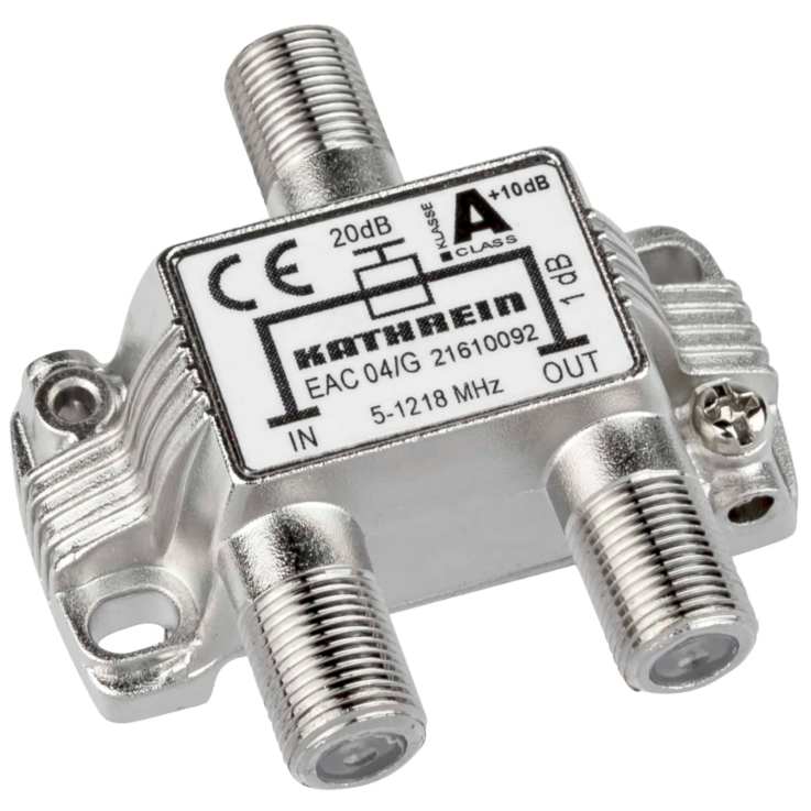 KATHREIN EAC 04/G F-Abzweiger 1fach, 20 dB