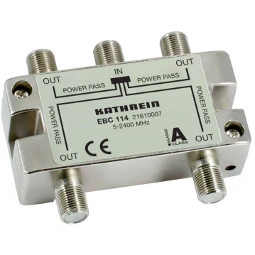 KATHREIN EBC 114 F-Verteiler 4fach, ohne Entkopplungsdioden