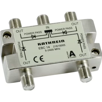 KATHREIN EBC 14 F-Verteiler 4fach, mit Entkopplungsdioden