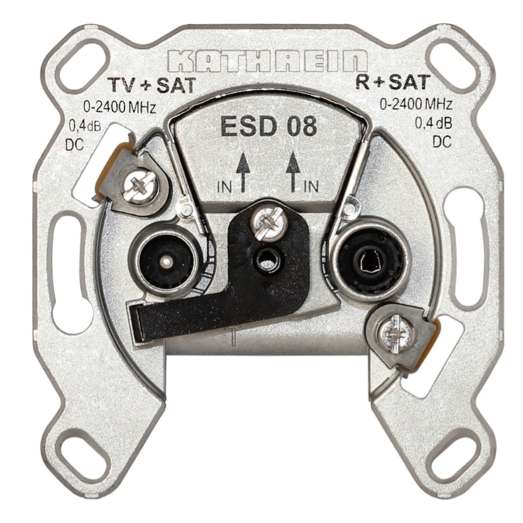 KATHREIN ESD 08 Einzelanschlussdose, 2fach