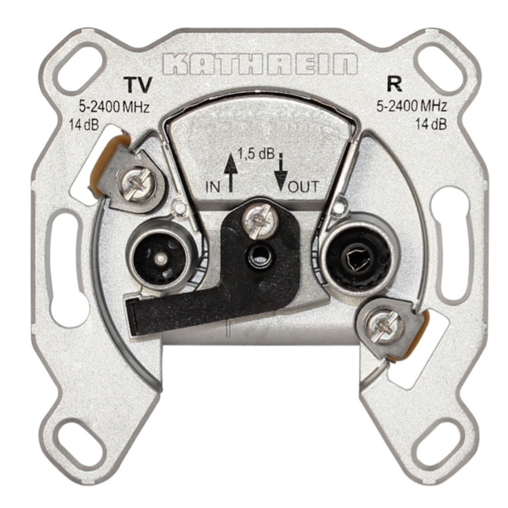 KATHREIN ESD 52 Durchschleifdose, 2fach