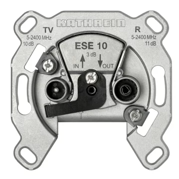 KATHREIN ESE 10 Durchschleifdose, 2fach