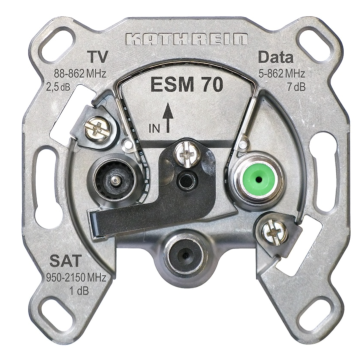 KATHREIN ESM 70 SAT-Modem-Einzelanschlussdose, 3fach