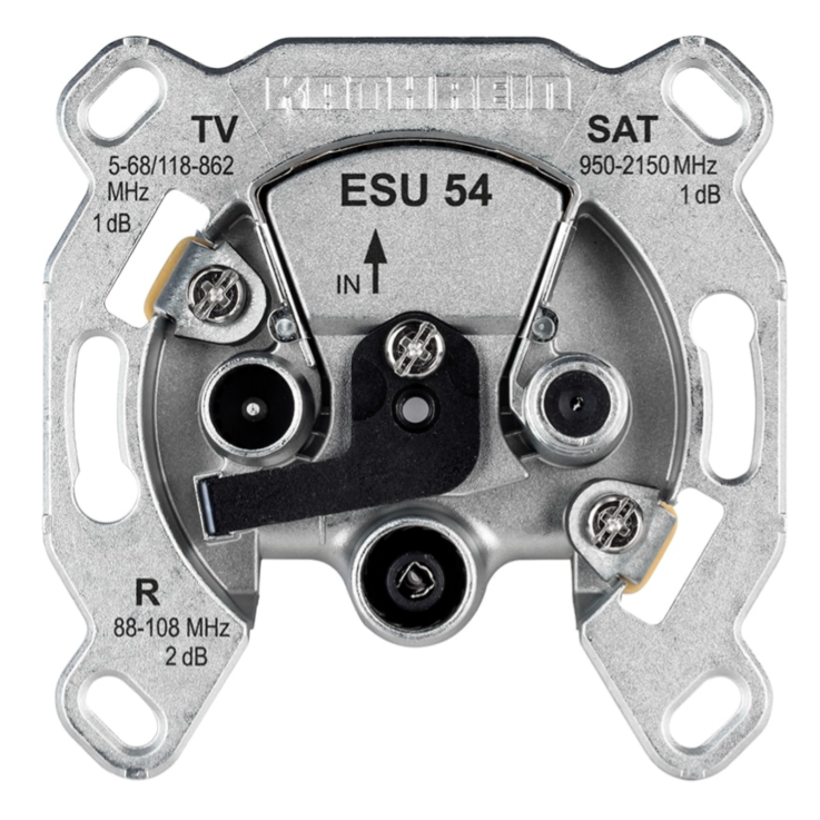 KATHREIN ESU 54 Einzelanschlussdose-Einkabelsystem, 3fach
