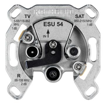 KATHREIN ESU 54 Einzelanschlussdose-Einkabelsystem, 3fach