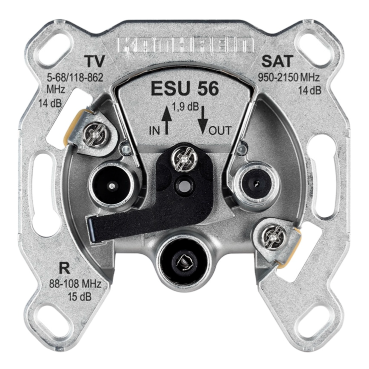KATHREIN ESU 56 Durchschleifdose-Einkabelsystem, 3fach