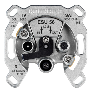 KATHREIN ESU 56 Durchschleifdose-Einkabelsystem, 3fach
