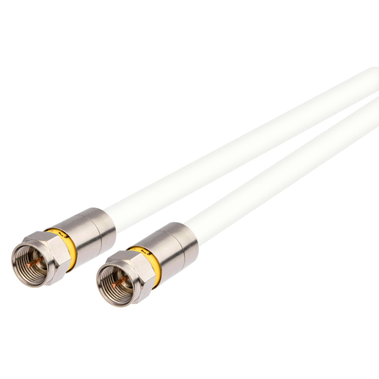 KATHREIN ETF 800/S Anschlusskabel mit geraden F-Schraubsteckern, 0,8 m