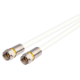 KATHREIN ETF 800/S Anschlusskabel mit geraden F-Schraubsteckern, 0,8 m