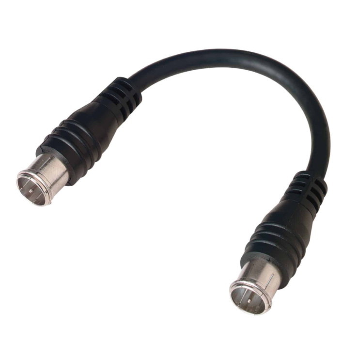 KATHREIN EVL 980 Verbindungskabel mit geraden F-Quicksteckern, 98 cm