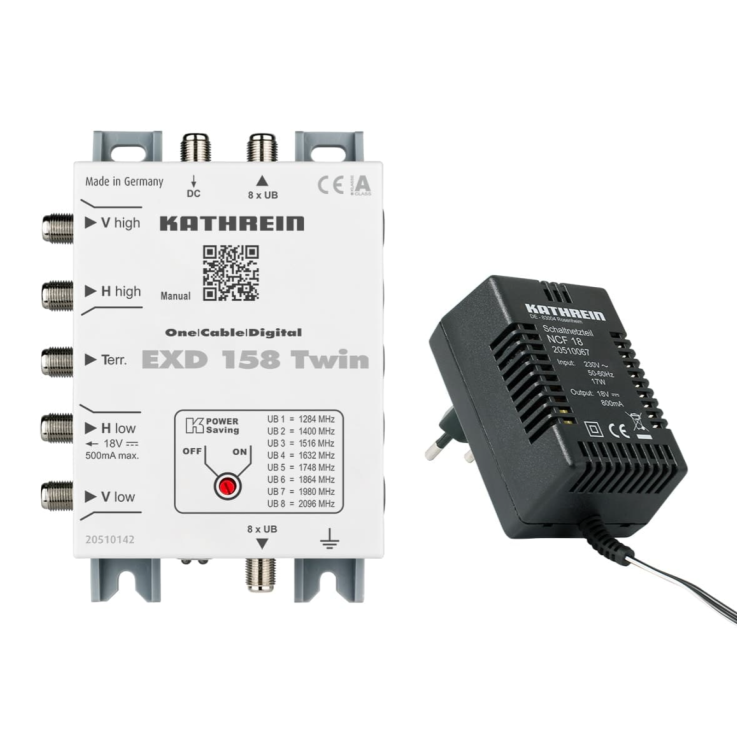 KATHREIN EXD 158 Twin Einkabel-Multischalter