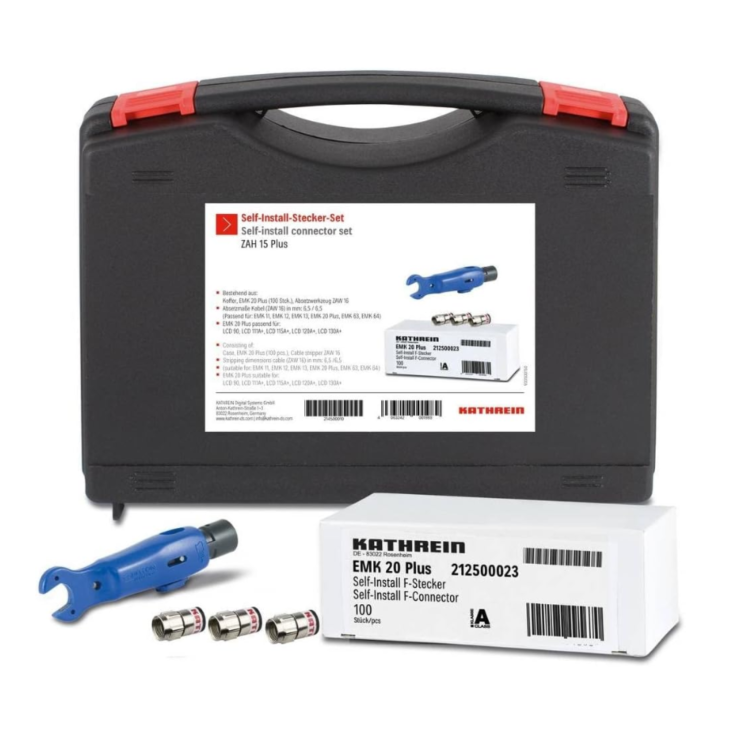 KATHREIN ZAH 15 plus Self-Install-Stecker-Set