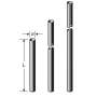 KATHREIN ZAS 03 Mast - passend f&uuml;r CAS 60/80/90/120, L: 2,0 m, &Oslash;: 60 mm