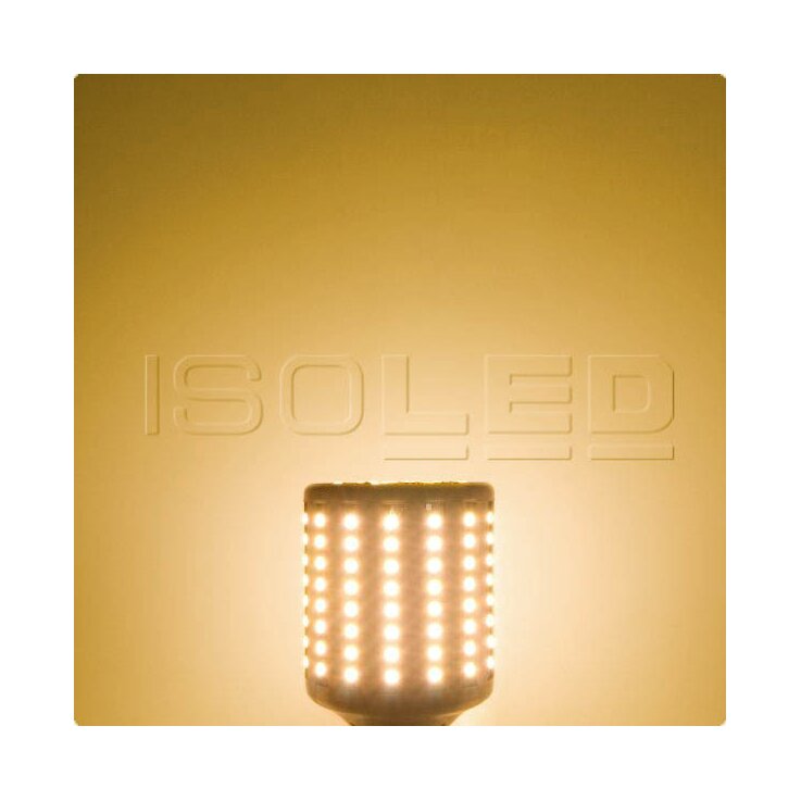 ISOLED E27 Corn Leuchtmittel, 136SMD, 20W, 360°, warmweiß