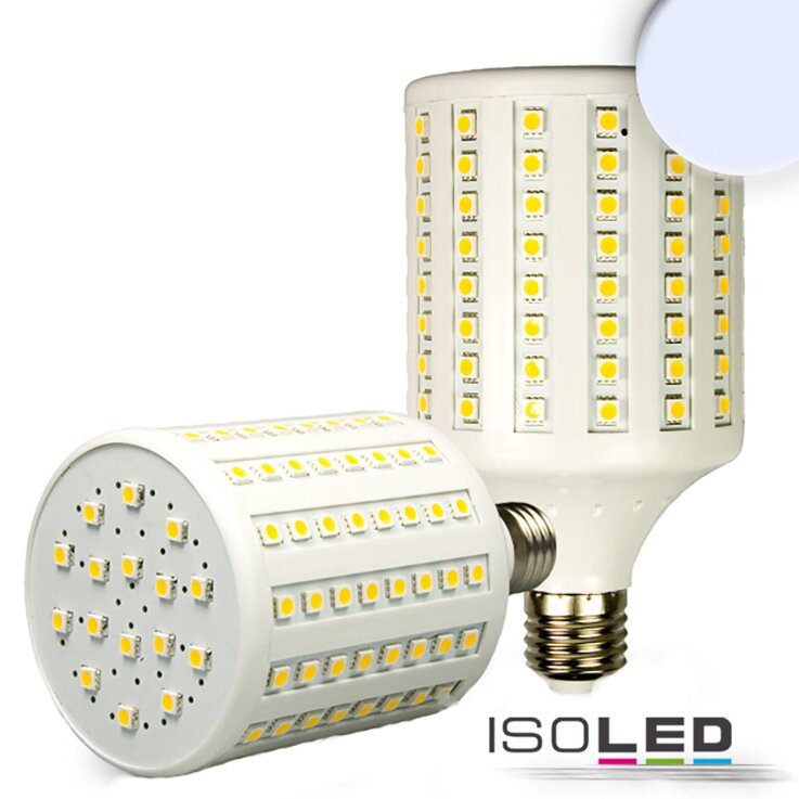 ISOLED E27 Corn Leuchtmittel, 136SMD, 20W, 360°, kaltweiß