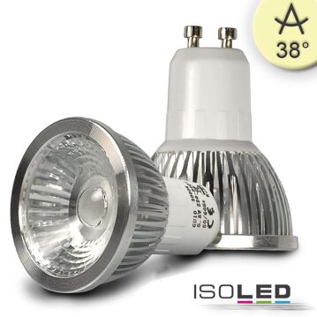 ISOLED GU10 LED Strahler 5,5W COB, 38°,...