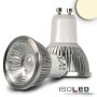 ISOLED GU10 LED Strahler 5,5W COB, 70°, warmweiß, dimmbar