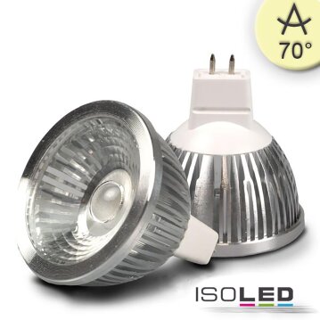 ISOLED MR16 LED Strahler 5,5W COB, 70&deg;,...
