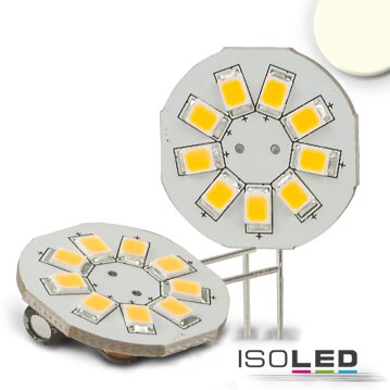 ISOLED G4 LED 9SMD, 1,5W, neutralweiß, Pin seitlich