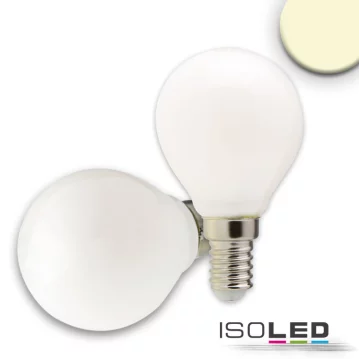 ISOLED E14 LED Illu, 4W, milky, warmwei&szlig;, dimmbar