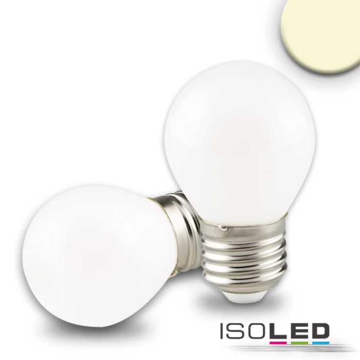ISOLED E27 LED Illu, 4W, milky, warmweiß, dimmbar