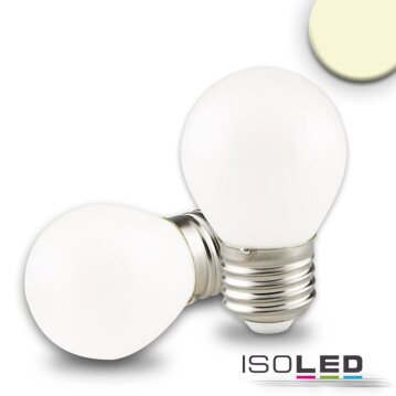 ISOLED E27 LED Illu, 4W, milky, warmwei&szlig;, dimmbar