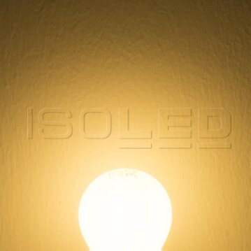 ISOLED E27 LED Illu, 4W, milky, warmweiß, dimmbar