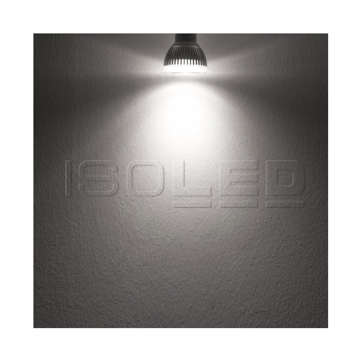 ISOLED GU10 LED Strahler 6W GLAS-COB, 70°, neutralweiß, dimmbar