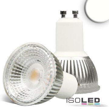 ISOLED GU10 LED Strahler 6W GLAS-COB, 70&deg;,...