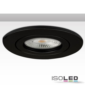 ISOLED Einbaurahmen rund f&uuml;r GU10/MR16,...