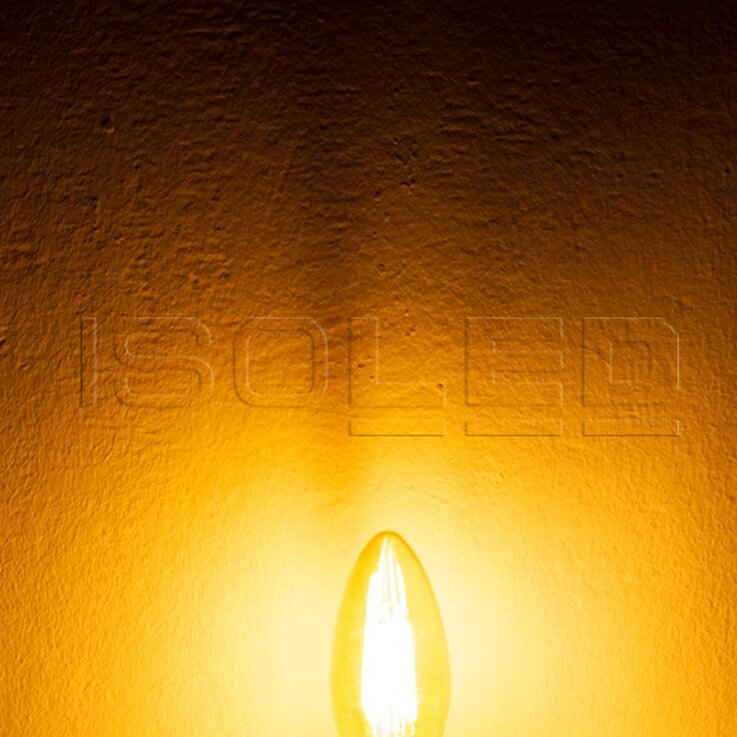 E14 Vintage Line LED Kerze 4W ultrawarmweiß, dimmbar