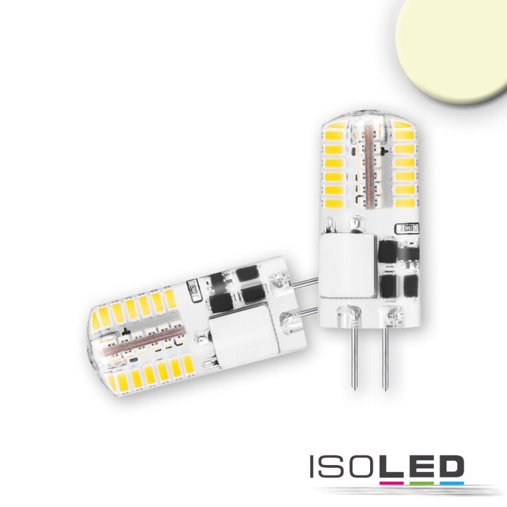 ISOLED G4 LED 48SMD, 2W, vergossen, warmweiß